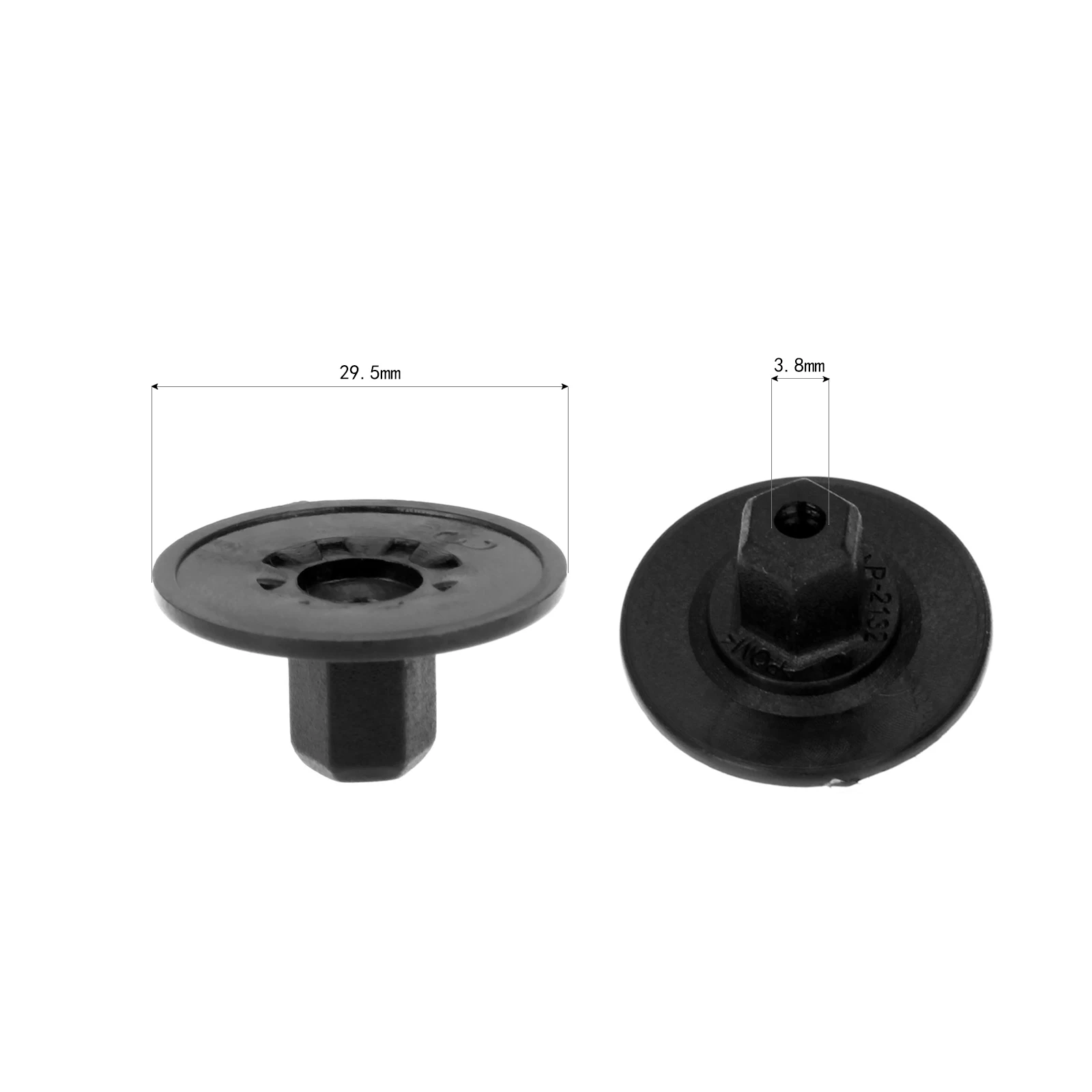 Car Accessories 20pcs Auto Self Tapping Screws Seat Nut Cap For Audi Self Tapping Screw Holder Cushion Fastener Plastic Car Rivets