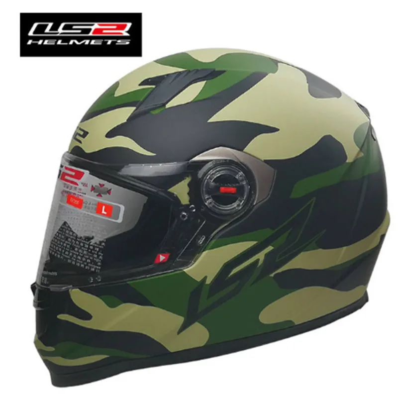LS2 FF358 Полнолицевой мото rcycle шлем для женщин и мужчин Capacete ls2 со съемными