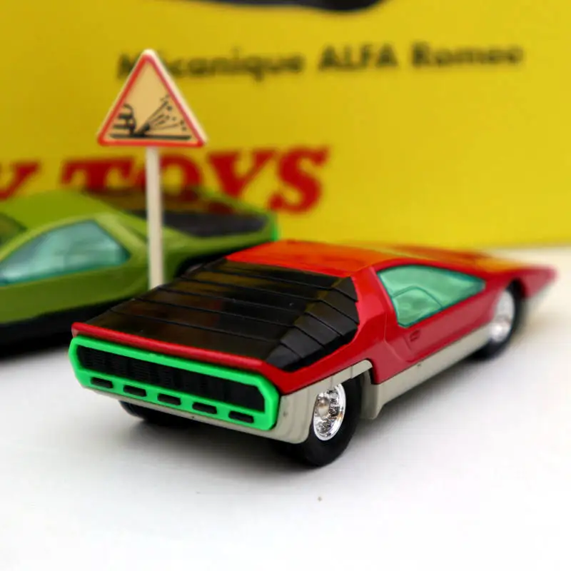 Atlas Dinky набор игрушек 1426 1426P Carabo Bertone mechanique Alfa Romeo литые под давлением модели автомобилей Atlas Dinky набор игрушек 1426 1426P Carabo Bertone mechanique Alfa Romeo литые под давлением модели автомобилей