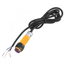 E18-B03P1 IR Photoelectric Sensor Switch Module Barrier Line Track Sensor Switch NPN 5-30cm 3 Wire DC 6-36V 5pcs tcrt5000 line track sensor module reflection infrared follower sensor switch obstacle avoidance module ky 033