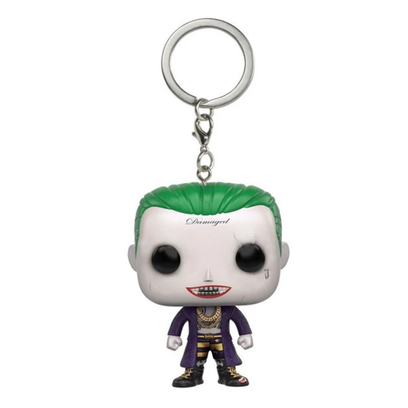 Карманный Брелок для ключей Pop официальная экшн фигурка отряда самоубийц Джокер