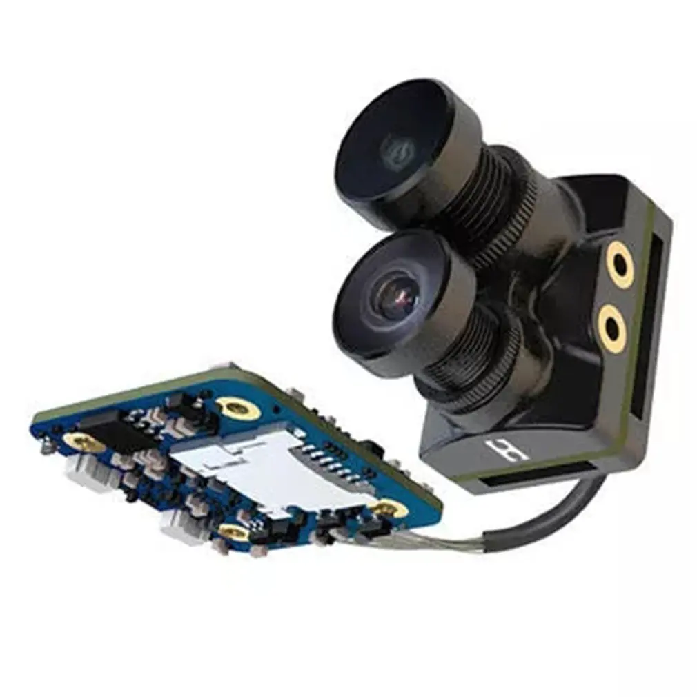 RunCam Hybrid FOV 145 градусов 4K 30fps HD Запись DVR двойной объектив Мини FPV камера Низкая задержка одноплатная для RC гоночный Дрон