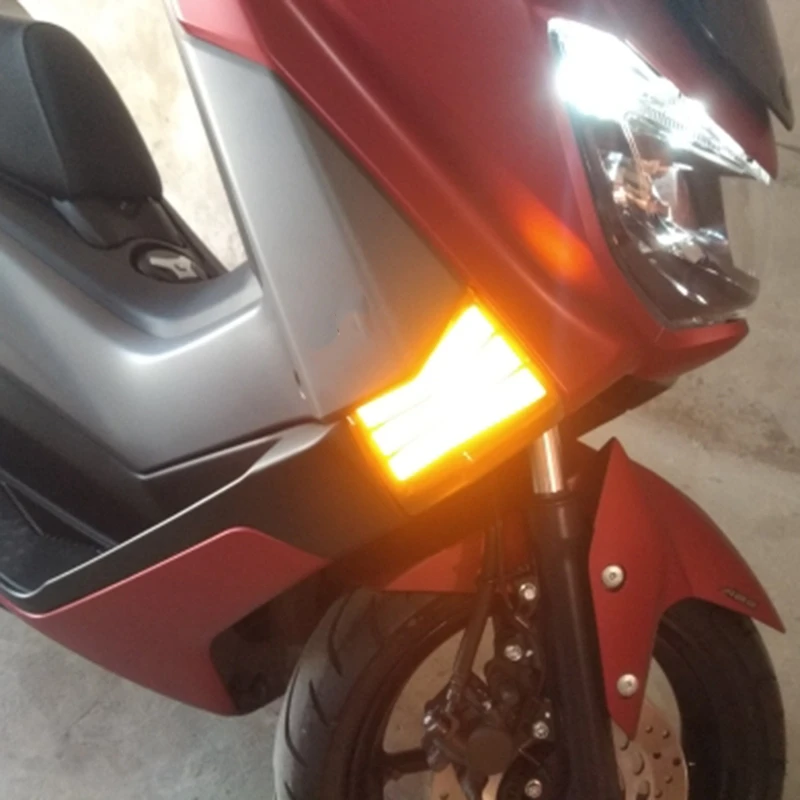Светодиодная лампа для поворотника Поворотная лампа поворотного сигнала для YAMAHA NMAX 155 NMAX155 NMAX125