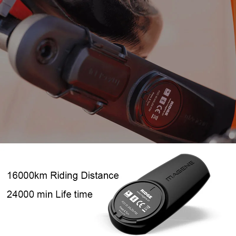 

RIDGE Power Meter Cycling Speed Sensor Cadence Wireless ANT+ Dual Protocol R8000 Single-Sided Crank UT Mtb Road Bike Strain Gage