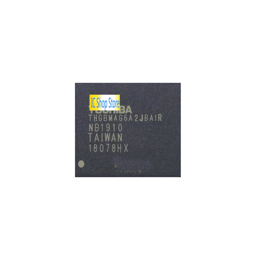 THGBMAG6A2JBAIR BGA153 EMMC 4 5 8 ГБ оригинальный новый | Электронные компоненты и