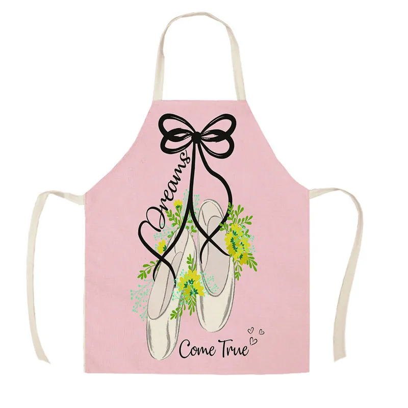 Home Cleaning Tools Cooking Apron Cartoon Butterfly Flower Girl Printed Cotton Linen Women Sleeveless Kitchen Aprons WQI849 Home Cleaning Tools Cooking Apron Cartoon Butterfly Flower Girl Printed Cotton Linen Women Sleeveless Kitchen Aprons WQI849
