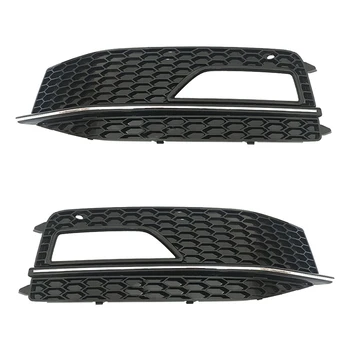 

for -13-16 A4L B9 S4 Sline Sports Version Lower Fog Lamp Frame Front Bumper Honeycomb Lower Grille