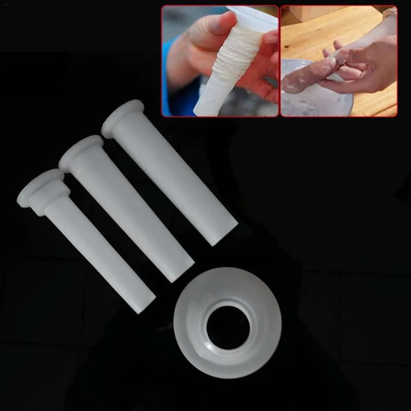 2lbs 4PCS/Set Food 10# meat grinder Filling meat tube sausage handmade sausage tube cooking tools Meat grinder