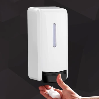 

1000ML Wall-mounted Soap Dispenser Hand Liquid Shampoo Shower Gel Dispenser Press Hand Disinfection Machine Alcohol Sterilizer