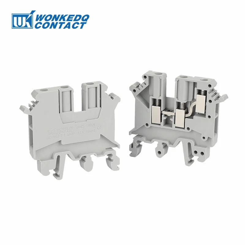 conector din rail terminal block uk 5 tw 05