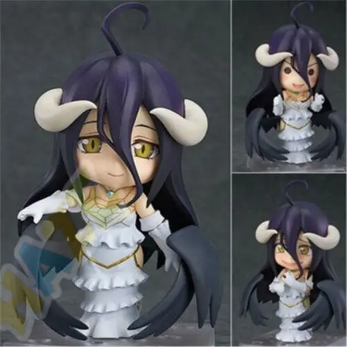 Персонаж Аниме Overlord Albedo Q Ver. ПВХ фигурка модель игрушки коллекция 10 см без коробки