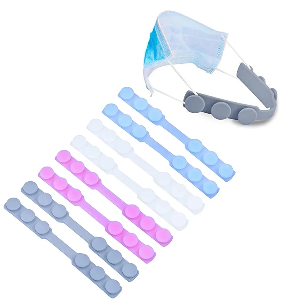 # H40 8 шт. маска для лица крючки ушей Удлиняющая пряжка регулируемый фиксатор