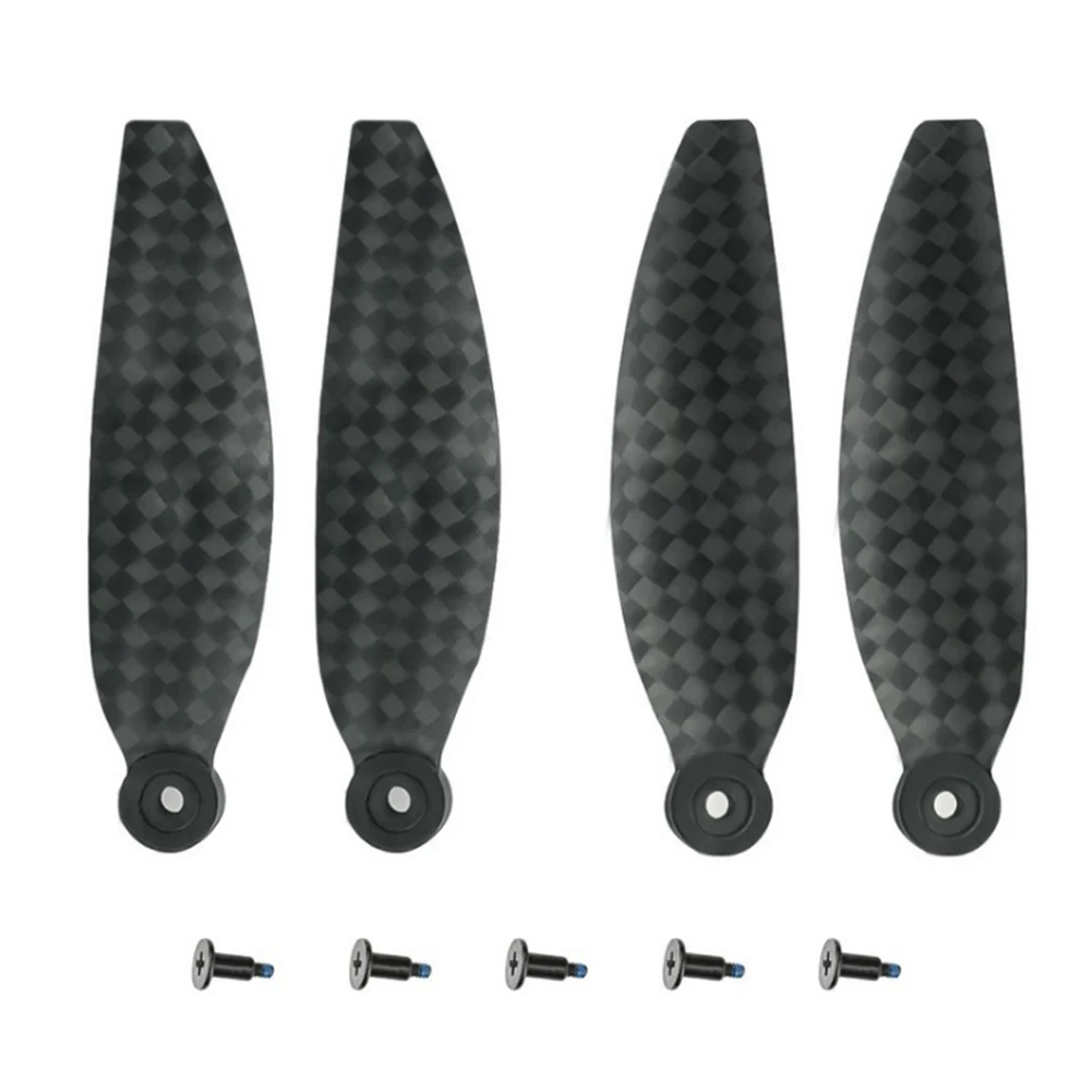 Buy Aircraft Fan Props Replacement Parts Quick Release Low Noise Carbon Fiber Wings Propeller Blades Powerful For DJI Mavic Mini