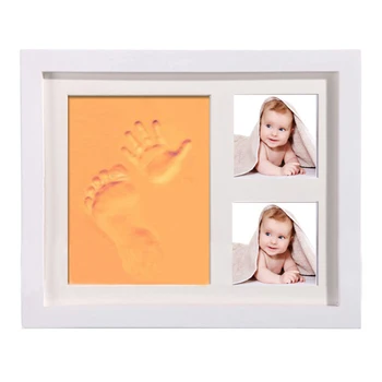 

Kids Birthday Gift Newborn Baby Hand and Foot Ink Pad Print Hundred Days Infants Full Moon Age Growth Commemorative Photo Set