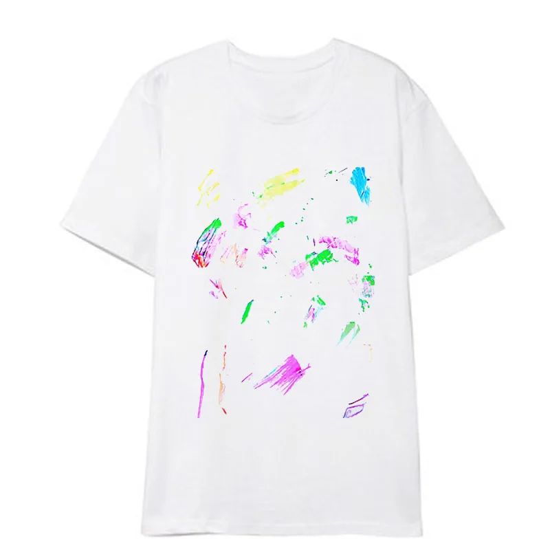 ALLKPOPER KPOP Bangtan Boys Same Graffiti T-shirt 5TH MUSTER Busan Seoul Concert O-neck short-sleeved T-shirt summer unisex