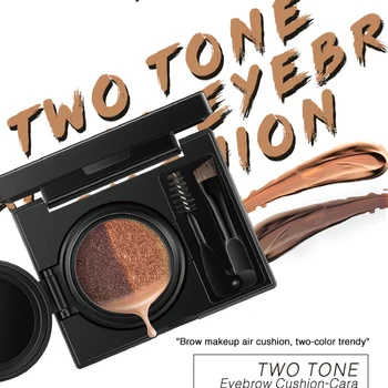 

Air Cushion eye brow gel tattoo Waterproof Beauty Glazed Slim Long Lasting Eye Brow Tint Cosmetics Brown 2 Color Brows Make Up