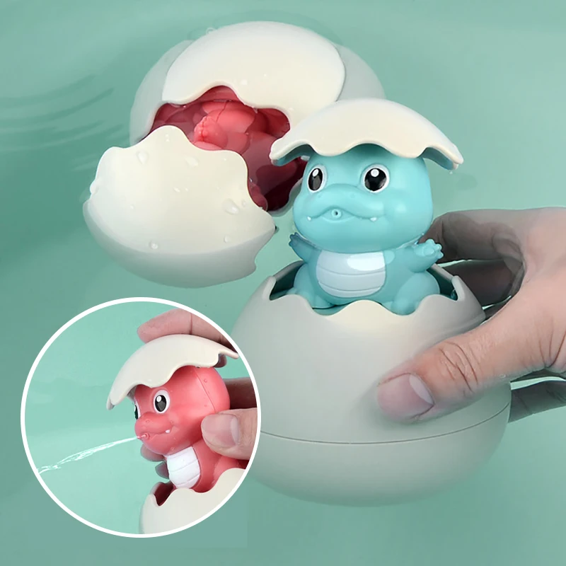 Baby Bathing Toy Kids Cute Duck Penguin Egg Water Spray Sprinkler Bathroom Sprinkling Shower Swimming Water Toys Kids Gift