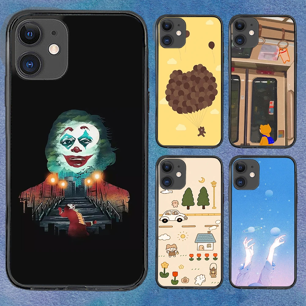 Чехол для iphone 12 11 6 Mini Pro XS Max X XR 7 8 Plus 12Pro 11Pro 12Mini | Мобильные телефоны и аксессуары