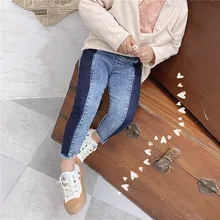 You gato negro mi/ новые стильные летние повседневные детские джинсы из чистого хлопка в западном стиле