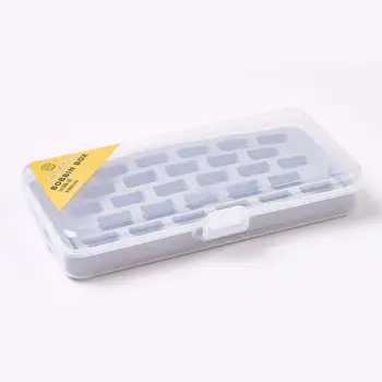 

2 Boxes Plastic 28 Compartments Bobbin Box
