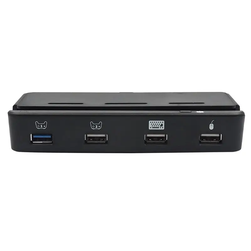 

Portable TV Dock Station for Switch PS3 PS4 Charging Dock Bracket Multifunctional Keyboard Mouses Converter Game Card Storage Ba