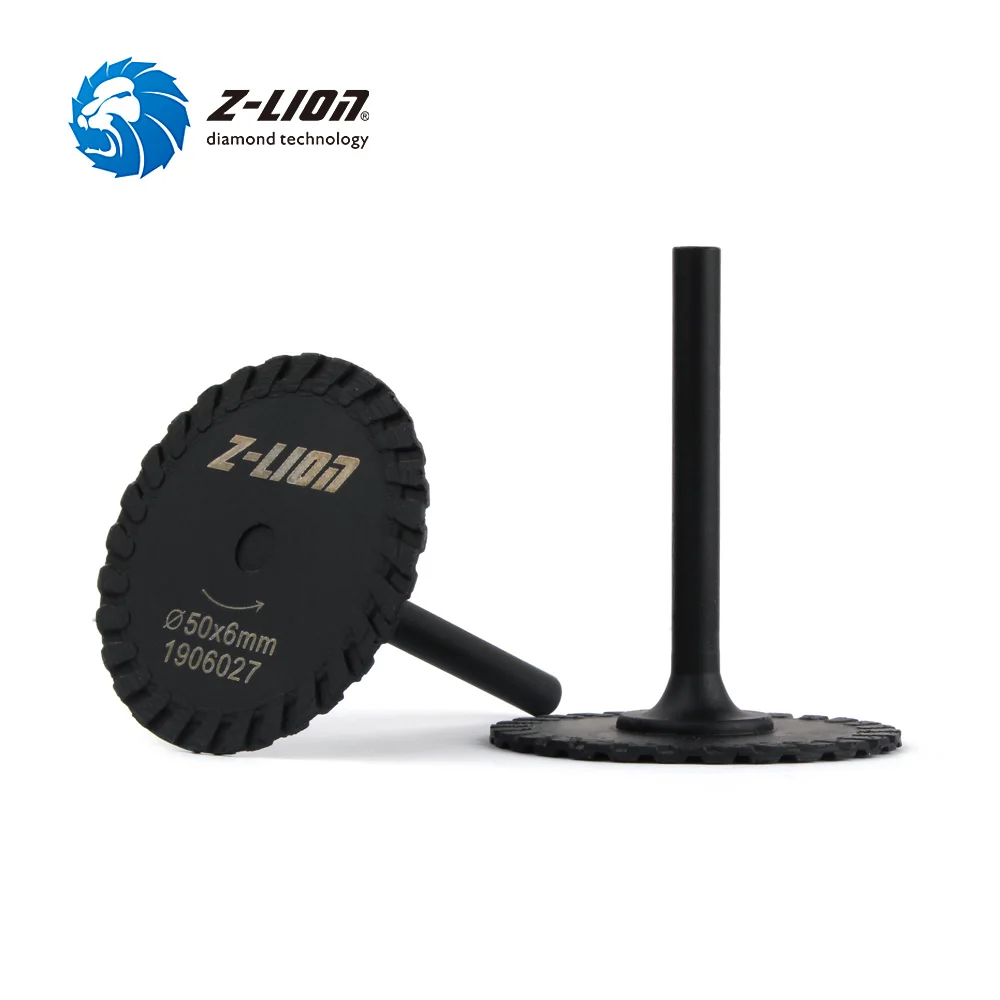 Z-LION 30/40/50 мм Алмазный мини лопатка с турбонаддувом с 6 мм хвостовик влажные Применение резьба режущий диск для гранит, мрамор, камень гравировальный станок
