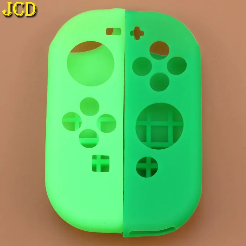 JCD силиконовой резины отделением для кредитных карт чехол для Nintendo Switch контроллер Joy-Con Nintendo Switch NX NS JoyCon Grip - Цвет: GF