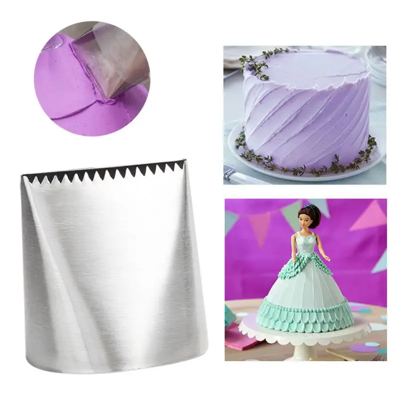 Oversized Bakery DIY Cake Making Cream Stainless Steel Decorating Mouth Lcing Piping Nozzles Pastry Baking Tool |