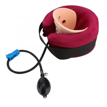 

Posture Corrector Air Inflatable Pillow Cervical Neck Pain Traction Support Brace Device HL Corrector