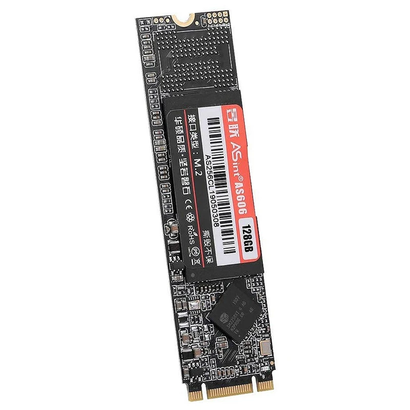 ASint SATA 128GB M.2 NGFF SSD твердотельный накопитель для настольных ПК SSD