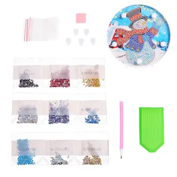 

Christmas Diamond Painting DIY LED Night Light Kit Adornment (without Battery)