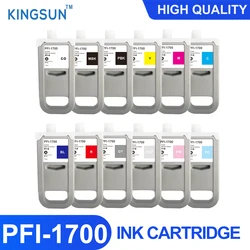 Cartouche d'encre PFI1700 complète avec puce, compatible avec Canon Pro 2000 4000 4000s 6000 6000s pro 2100 4100 6100, livraison gratuite 