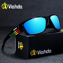 VIAHDA, фирменный дизайн, новинка, поляризационные солнцезащитные очки для мужчин, Модные мужские очки, солнцезащитные очки для путешествий, рыбалки, очки с коробкой