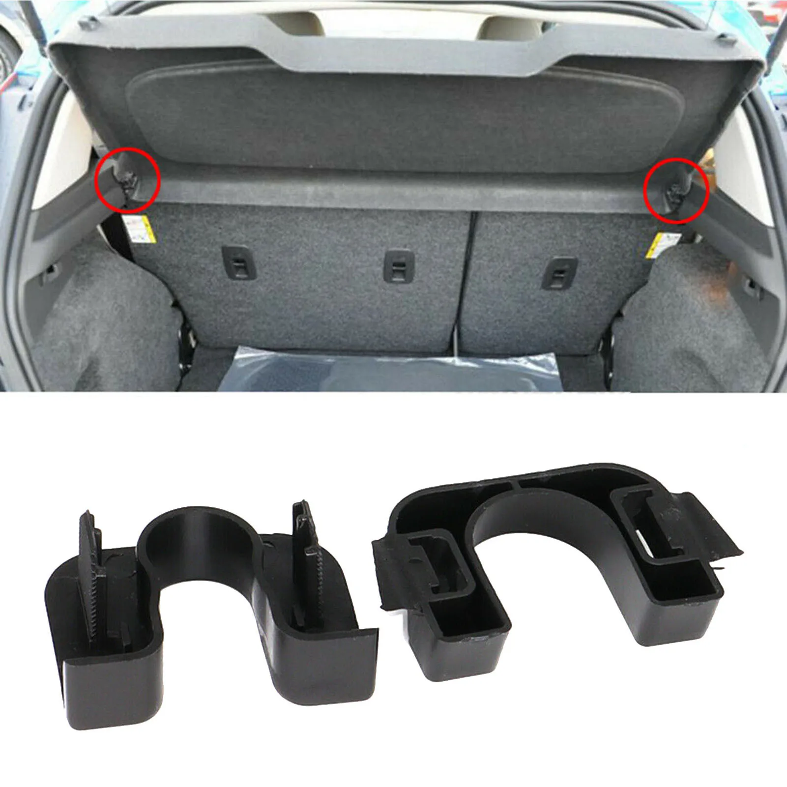 GENUINE FORD PARCEL Shelf Pivot Hinge Clip X1 Fits C-Max Fiesta