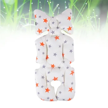 

Pure Cotton Seat Liner Head and Body Support Pillow for Stroller and Car Seat(Style D)