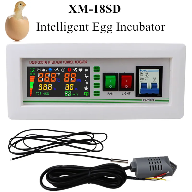 Xm-18Sd Intelligens Tojás Inkubátor Inkubátor Vezérlő Termosztát Teljes Automatikus Multifunkciós Tojás Inkubátor Vezérlő Rendszer 40%