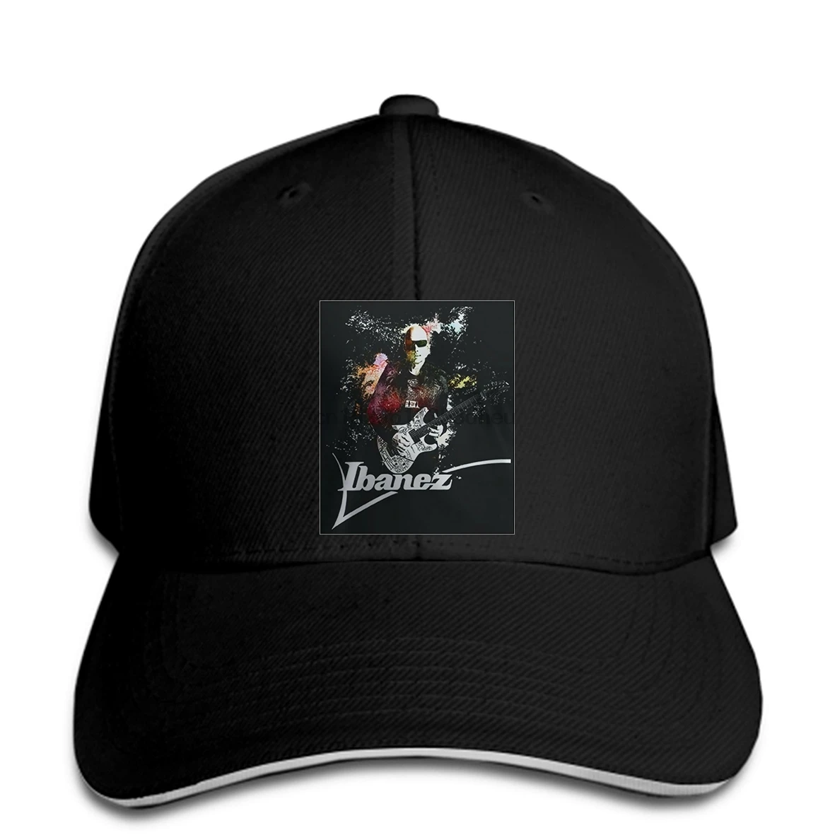 New JOE SATRIANI Rock Blues Music Guitar Legend Mens Black Baseball cap snapback hat Peaked