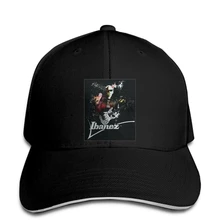 New JOE SATRIANI Rock Blues Music Guitar Legend Mens Black Baseball cap snapback hat Peaked