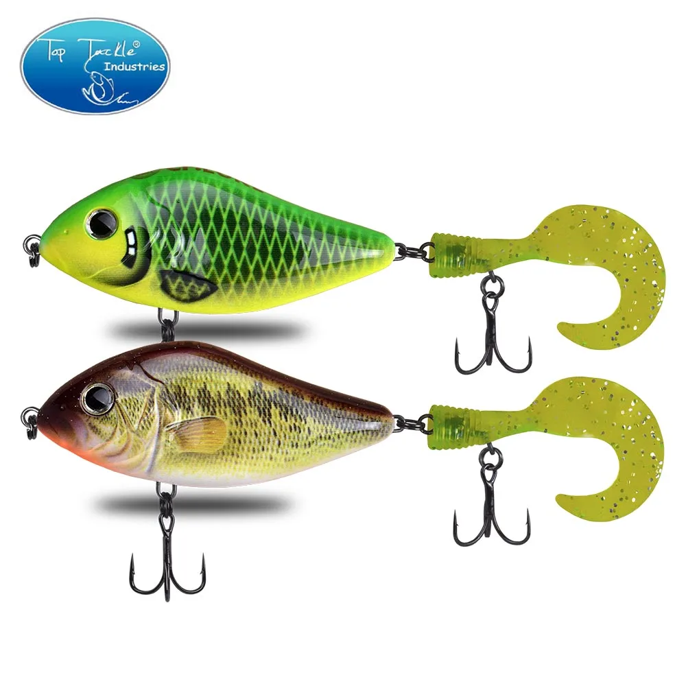 esca Lento Affondamento 68mm-9g 78mm-15g 90mm-21g 105mm-30g Musky Slider Bass-Color-15,S 105mm-30g