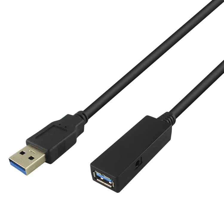 Высокоскоростной USB 3,0 Мужской и Женский Удлинительный кабель 5 м компьютерный USB Удлиненный кабель компьютерный принтер клавиатура