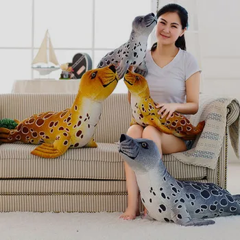 

Large Cute Long Pillow/Cushion,Round Cushion Gifts Pillows , Sea Animal pillow, Simulation Seals Plush Toys, Gifts Girls
