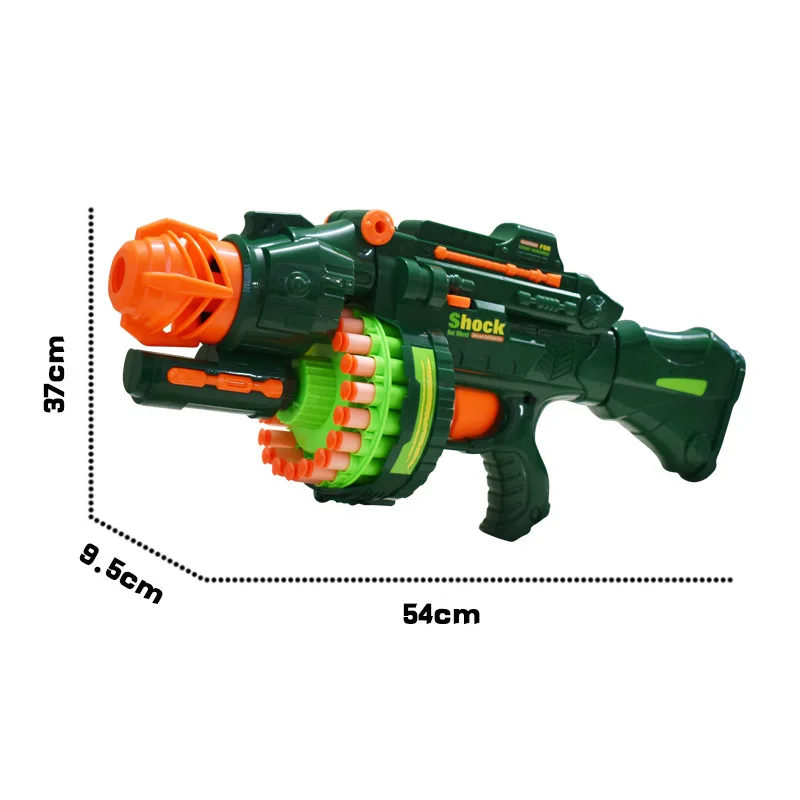 Soft Bullet Toy Gun Sniper Rifle Nerf Plastic Gun & 20 Bullets 1 Target  Electric Gun Toy Chri — comprar a preços baixos na loja online Joom