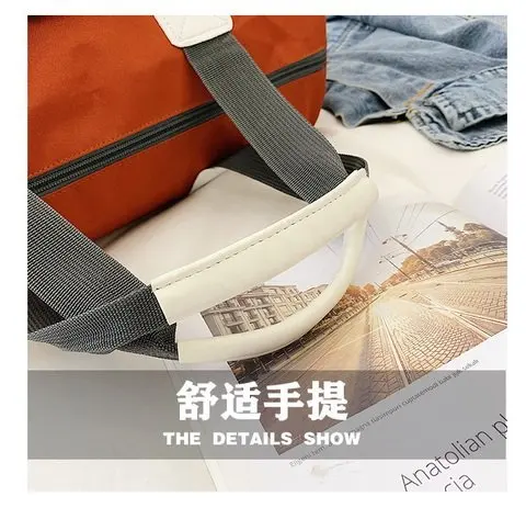Garment Travel Bag with Shoulder Strap Duffel Bag Carry on Hanging Suitcase Clothing Business Bag Multiple Pockets