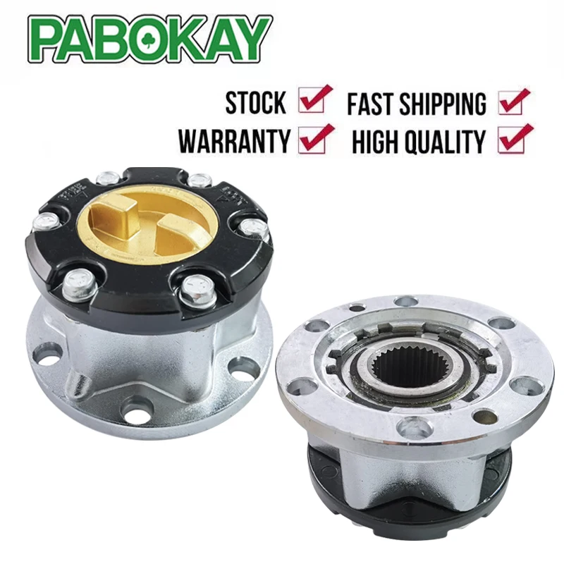 2 Pieces X For Nissan Patrol Mk/mq 8089 Manual Free Wheel Locking Hubs