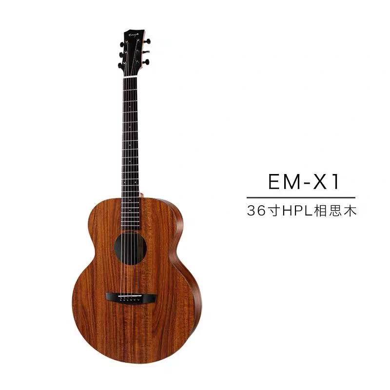 Enya EM41/EA X1 36/41 дюймовая акустическая гитара с узором KOA HPL деревянная полная доска