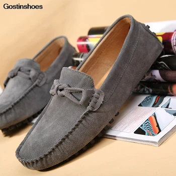

Erkek Ayakkabi Chaussure Homme Cuir Genuine Leather Summer Leisure Drivers Mocasines Hombre Loafers Cow Leather Slip-on Rubber