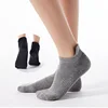 Non Slip Grip Yoga Socks Anti-Skid Slipper Barre Socks Sticky Socks for Yoga Pilates Barre Home Workout Sports 2