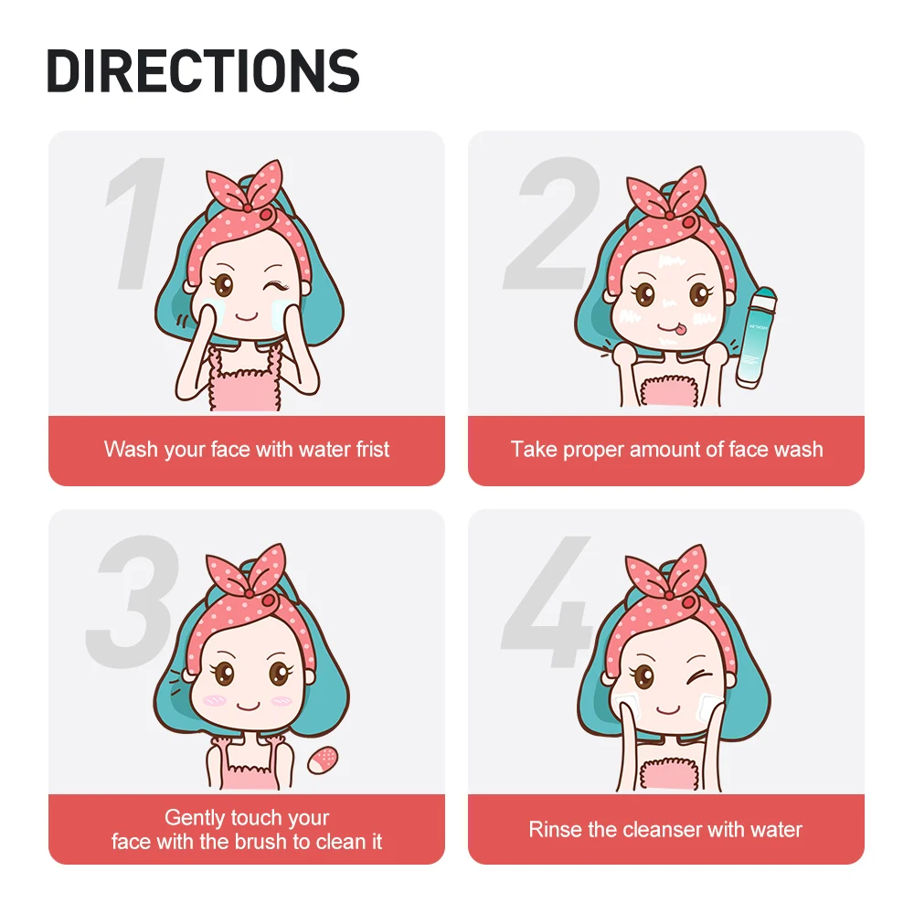 Elektriskā sejas tīrīšanas birste Elektriskā sejas tīrīšanas līdzeklis Sonic sejas tīrīšanas birste Ādas skruberis Ādas masāžas līdzeklis Ādas kopšanas rīki_voghion.com