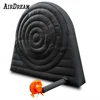 Fashionable 3 meter Inflatable Soccer Darts Board  Kick Game Inflatable Football games target With Balls 3