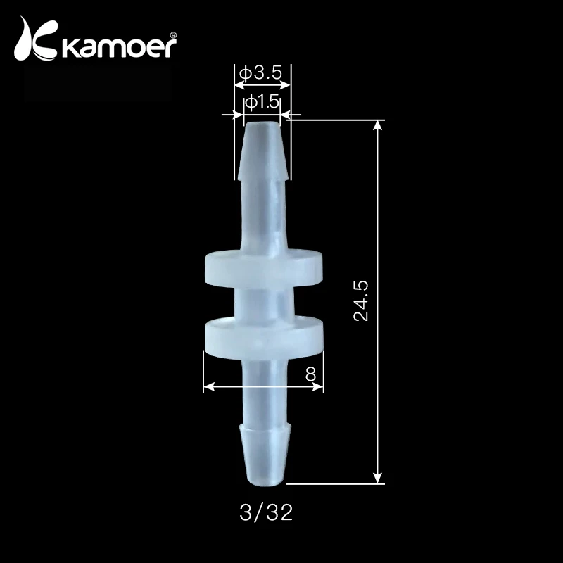 Kamoer пластиковый соединитель труб для перистальтического жидкого насоса, 10 штук в одной посылка - Цвет: 3-32
